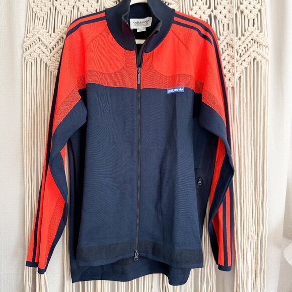 Adidas Originals Knit Track Jacket Size XL EUC - Picture 1 of 7